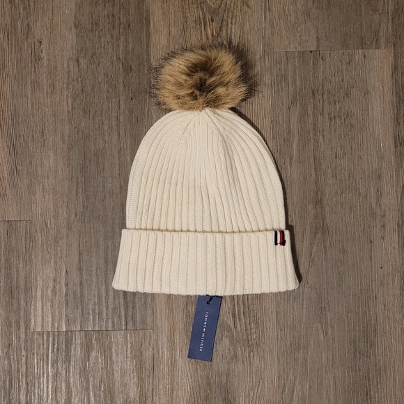 tommy hilfiger beanie hat womens